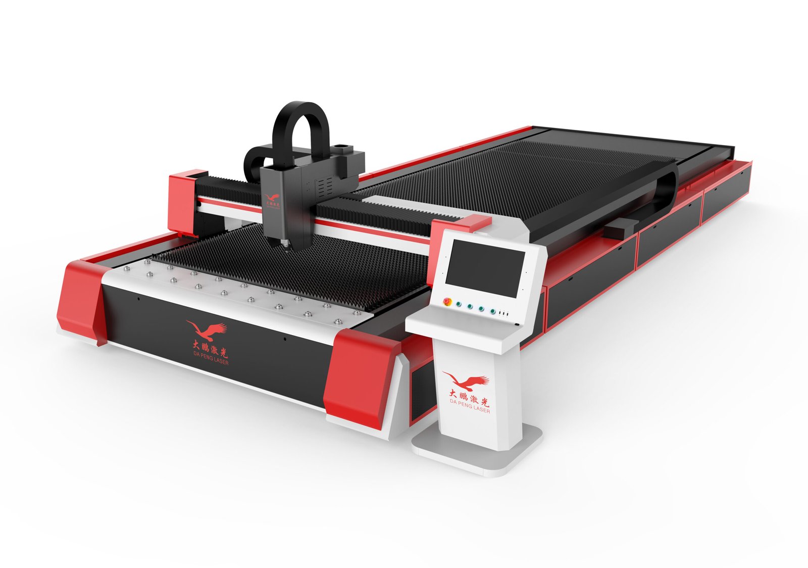 Single table laser cutting machine